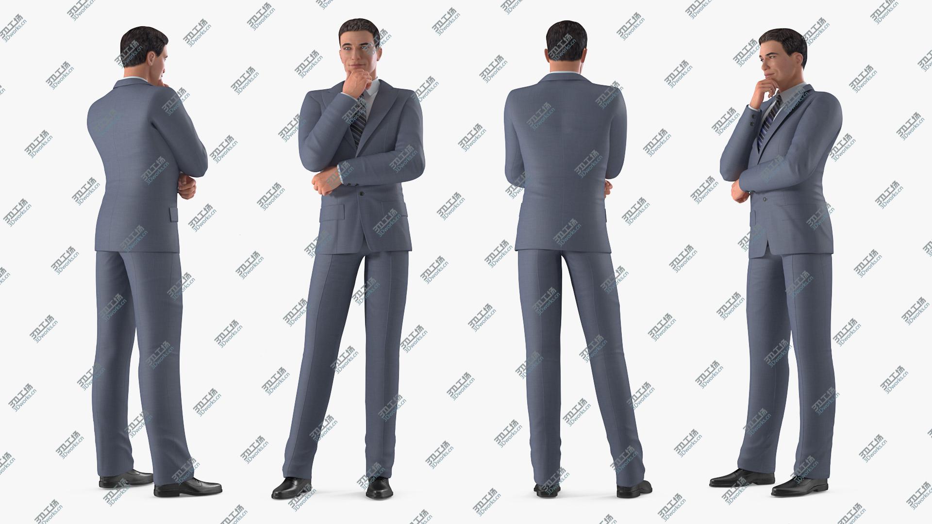 images/goods_img/202104092/3D model Businessman Thinking Pose/2.jpg